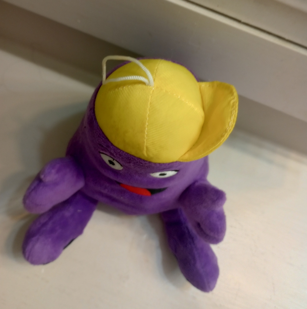 McDonald's Purple Grimace Plush - Picture 3 of 5